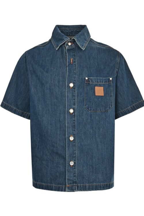 Louis Vuitton Denim Polo Shirt